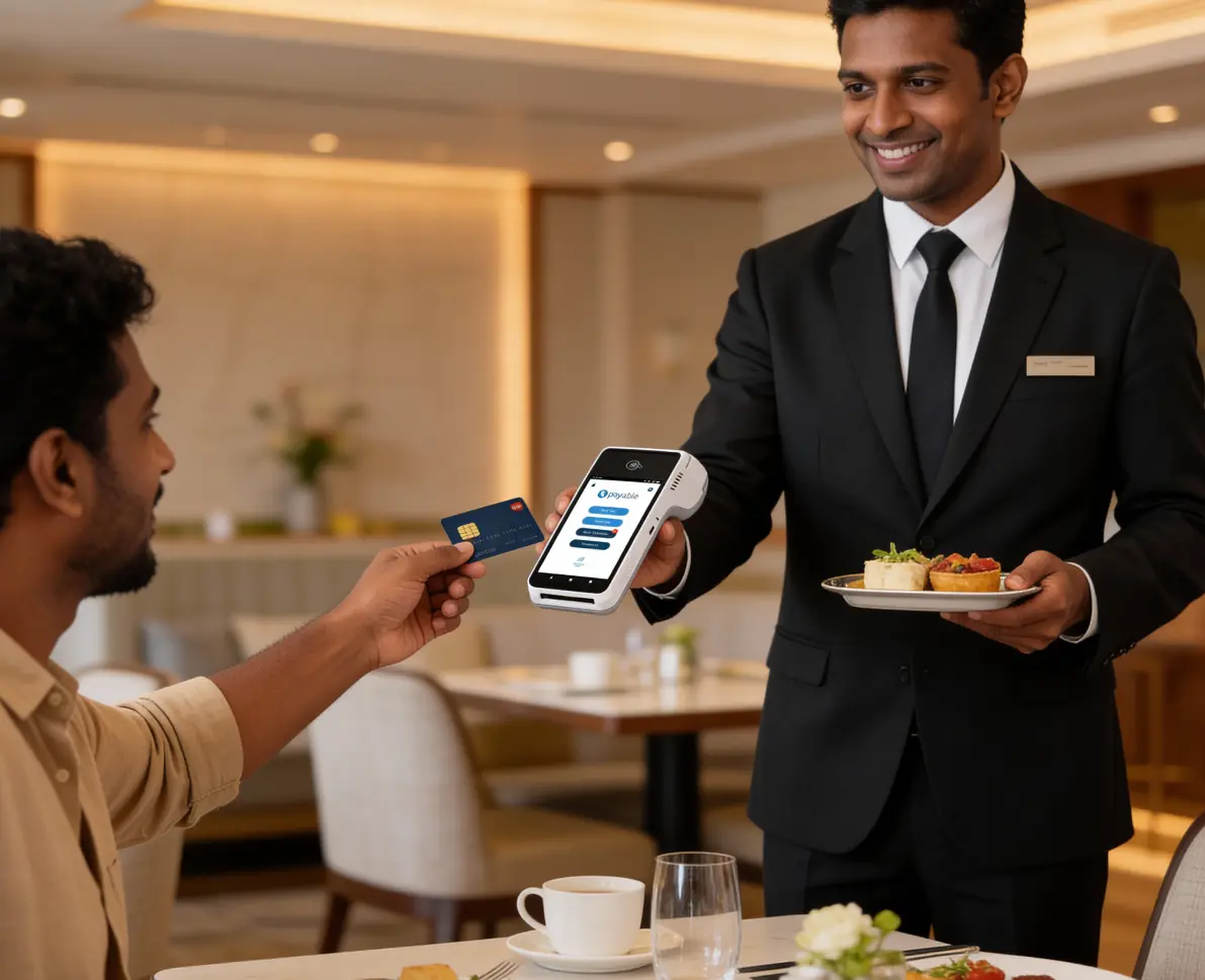 Hotel using Payable PRO POS system
