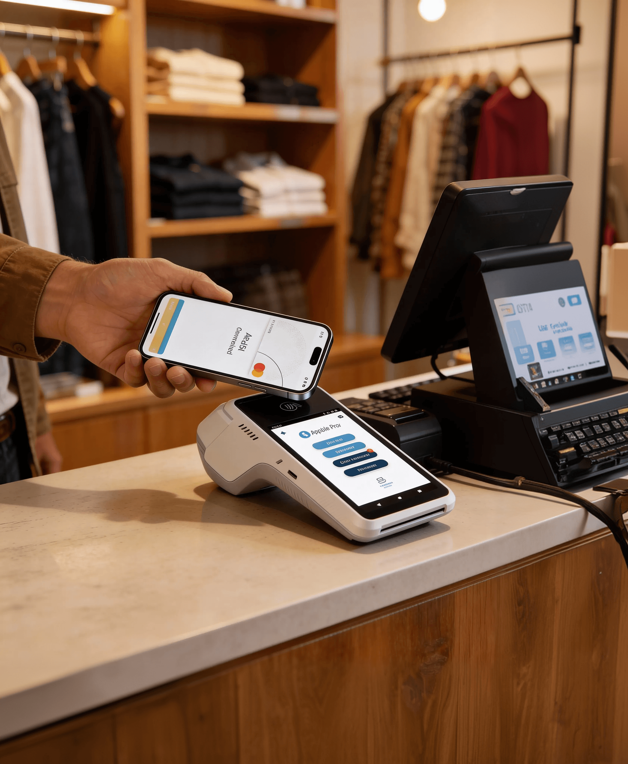 Contactless tap payment with PAYable terminal